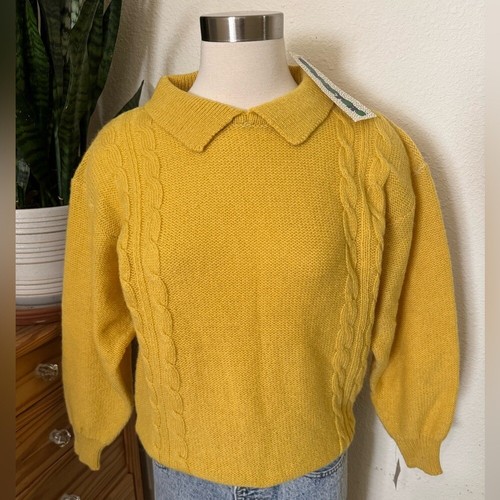 Nwt vintage 90s shetland - shetland, wool