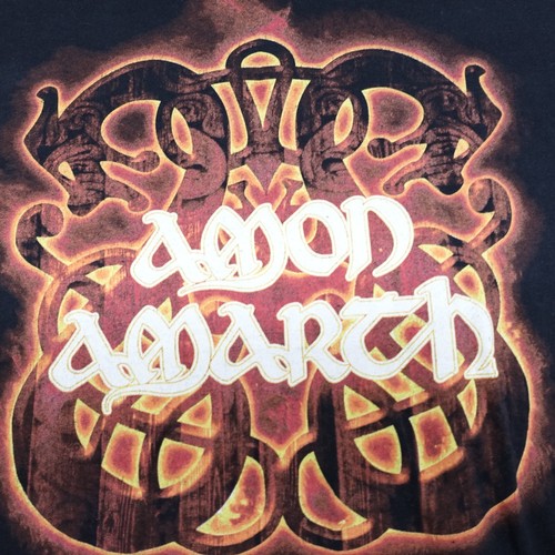 Amon amarth shirt large - large, black