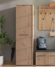 Landes Slatted Oak Effect Tall