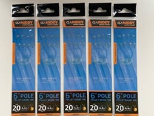 5 x PACKS MIDDY 6" Pole Pellet