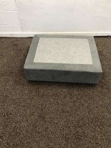 Dfs footstool fabric grey - footstool, in