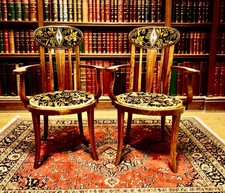 Pair of Art Nouveau Macintosh