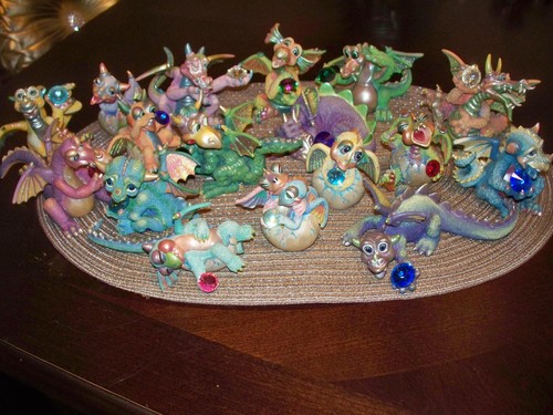 Franklin mint mood dragon - franklin,