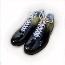 Prada Ombre Patent Leather Trainers Mens Size UK 9