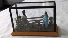 Napoleonic Soldiers At Rest  60mm Diecast figures Painted Diorama & Case
