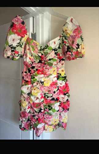 Zara floral puff - zara,
