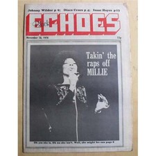 MILLIE BLACK ECHOES MAGAZINE NOV 18 1978 MILLIE COVER WITH MORE INSIDE (SOUL/FUN