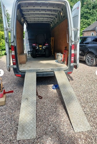 Quad bike delivery - quad, and