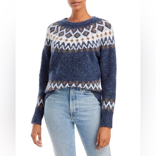 Rdi blue fair isle nordic - blue,