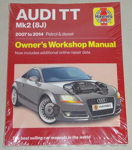 Repair manual audi type 8j - tt,