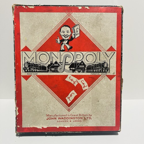 Vintage waddingtons monopoly - waddingtons,