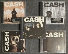 Johnny Cash 5 American Recordings CDs Job Lot Bundle Country Rock Pop Rock Rubin
