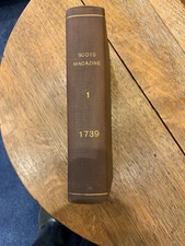 The Scots Magazine 1739 Volume 1. Printed by Sands, Brymer, Murray and Cochran