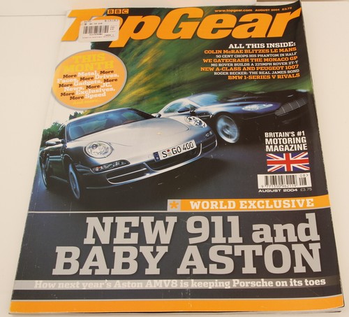 Top gear bbc magazine - top, august