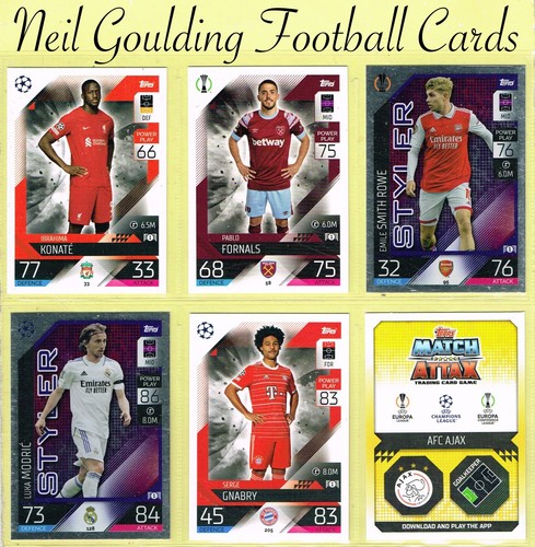 Topps match attax 2022 - topps,