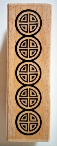 Celtic circles border design - circles, border,design
