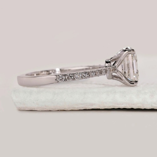 Asscher cut lab - lab, diamond