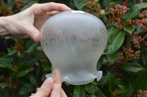 Vintage frosted glass - vintage,