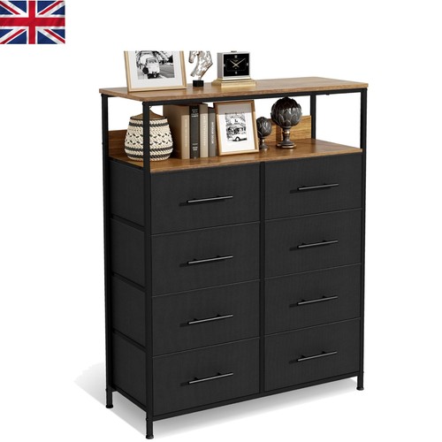 Elegant black chest drawers - chest,