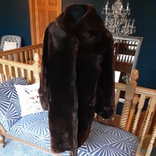 Vintage retro brown fur - brown,