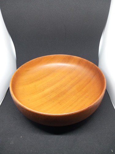 Rustic wooden bowl inches - wooden,
