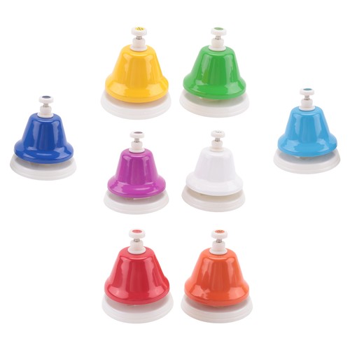 Desk bells notes diatonic - bells,, 8
