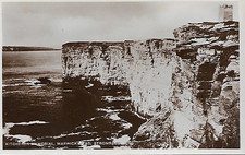 Stromness, Orkney - Kitchener Memorial Marwick Head - RP postcard c.1930s