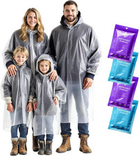 Rain Poncho Waterproof Adult &