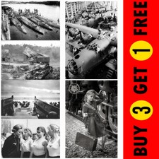 WW2 World War 2 Two WWII Photo Picture Poster Print Tanks Aircraft Soldier Guns!