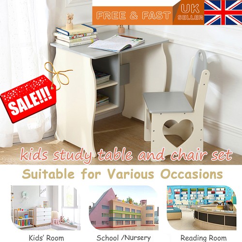 Wooden kids study desk - kids,
