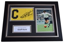 Geoff hurst signed framed - signed,