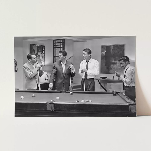 The rat pack playing pool - rat,