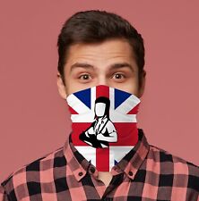 Skinhead Girl - Union Jack Design Neck Tube Facemask Neck Warmer Snood