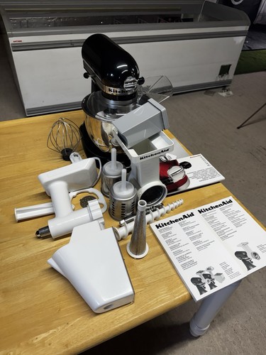 Kitchenaid stand mixer - stand, food