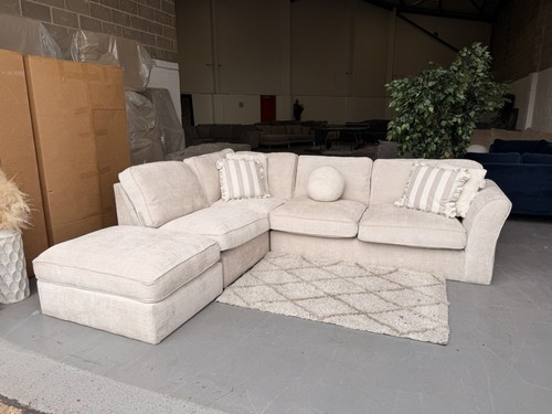 Sofa factory beige corner - sofa,