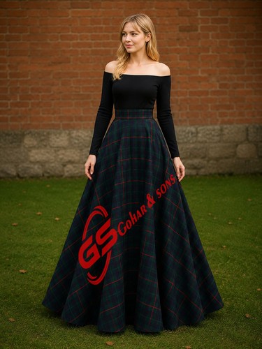 Gunn tartan maxi circle - tartan,