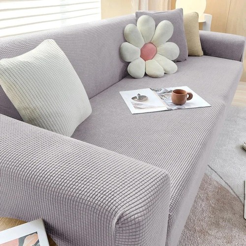 Seater slipcover solid colo - slipcover,