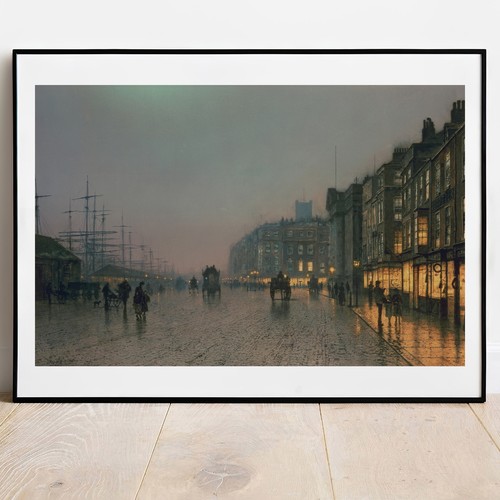 Grimshaw liverpool docks from - liverpool,
