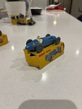 Dinky Toy No 230 Talbot-Lago Racing Car Blue (no 4)