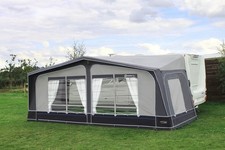 Camptech Savanna DL Awning Size 15 1000-1025 cm Steel Poles/Curtains/Skirt VGC