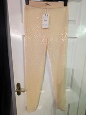 Bnwts Zara Sequined See