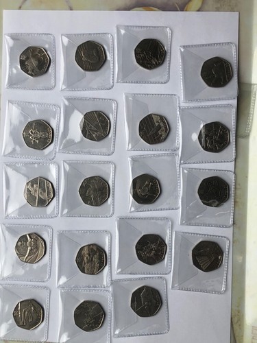 London 2012 olympic 50p - london,