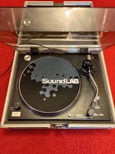 Soundlab DLP1R Belt Drive Turntable In Flight Case