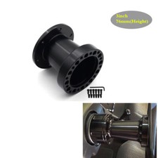Universal 3 INCH Aluminum Spacer For Steering Wheel Hub Adapter Boss Kit 76mm