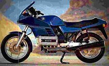 BMW K 100 LT 1988 4 A4 Photo Print