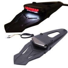 Universal Motorcycle Tail Light Off-Road Dirt Bike Fender LED Stop Brake Lamp UK