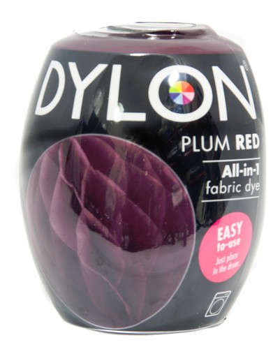 Burlesque plum red fabric dye - burlesque/plum,