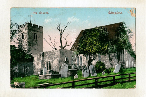 Chingford old church - church,,