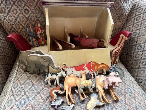 Vintage chad valley wooden - chad,