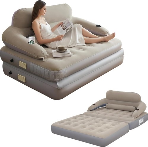 King size inflatable - size, bed